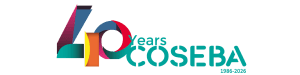 Logo 40 aniversario de Coseba