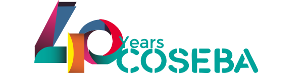 Logo 40 aniversario de Coseba