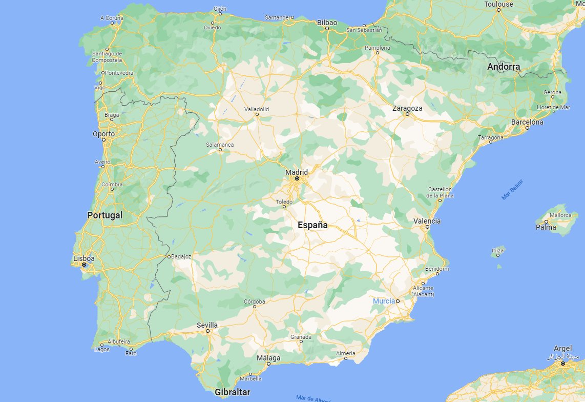 mapa españa